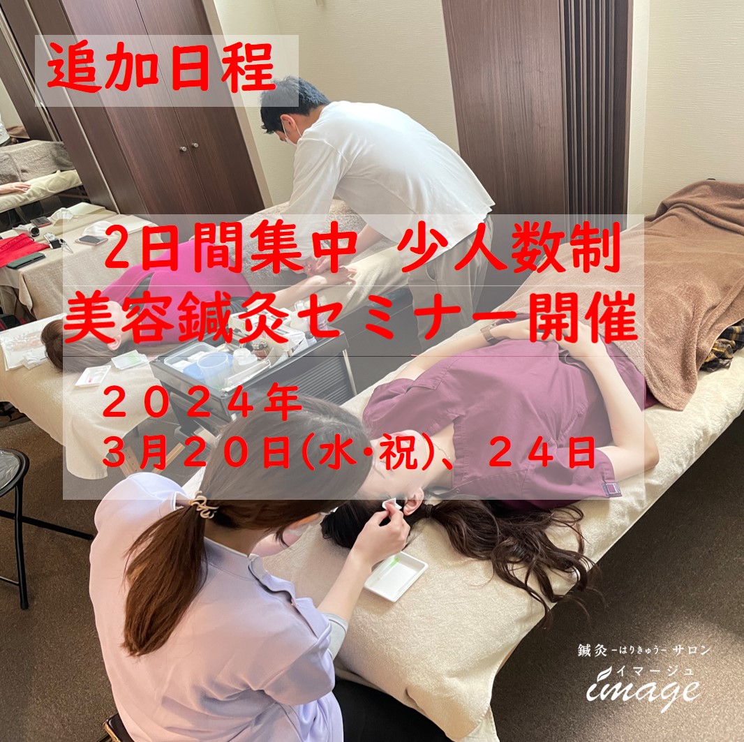 2日間集中 美容鍼灸セミナー