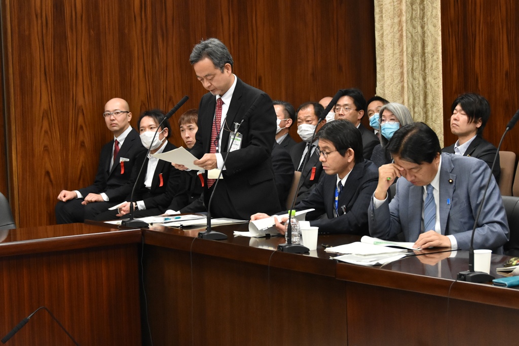 難民認定者等への支援のワンストップ化を訴える～参議院法務委員会～