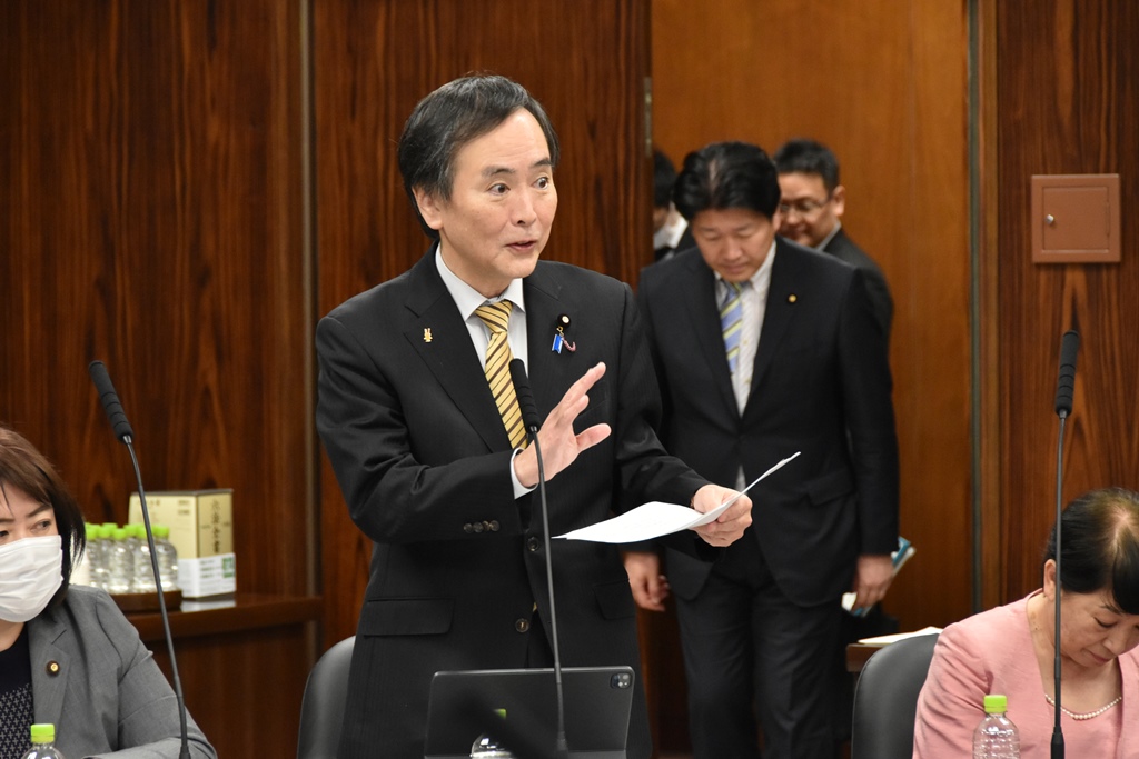 法テラスの人員体制の整備を訴える～参議院法務委員会(総合法律支援法改正法案）～