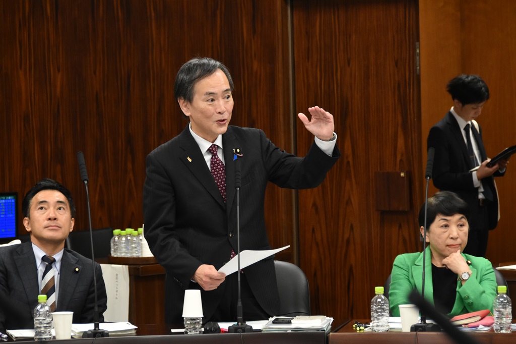 裁判官の処遇改善を提言～参議院法務委員会～