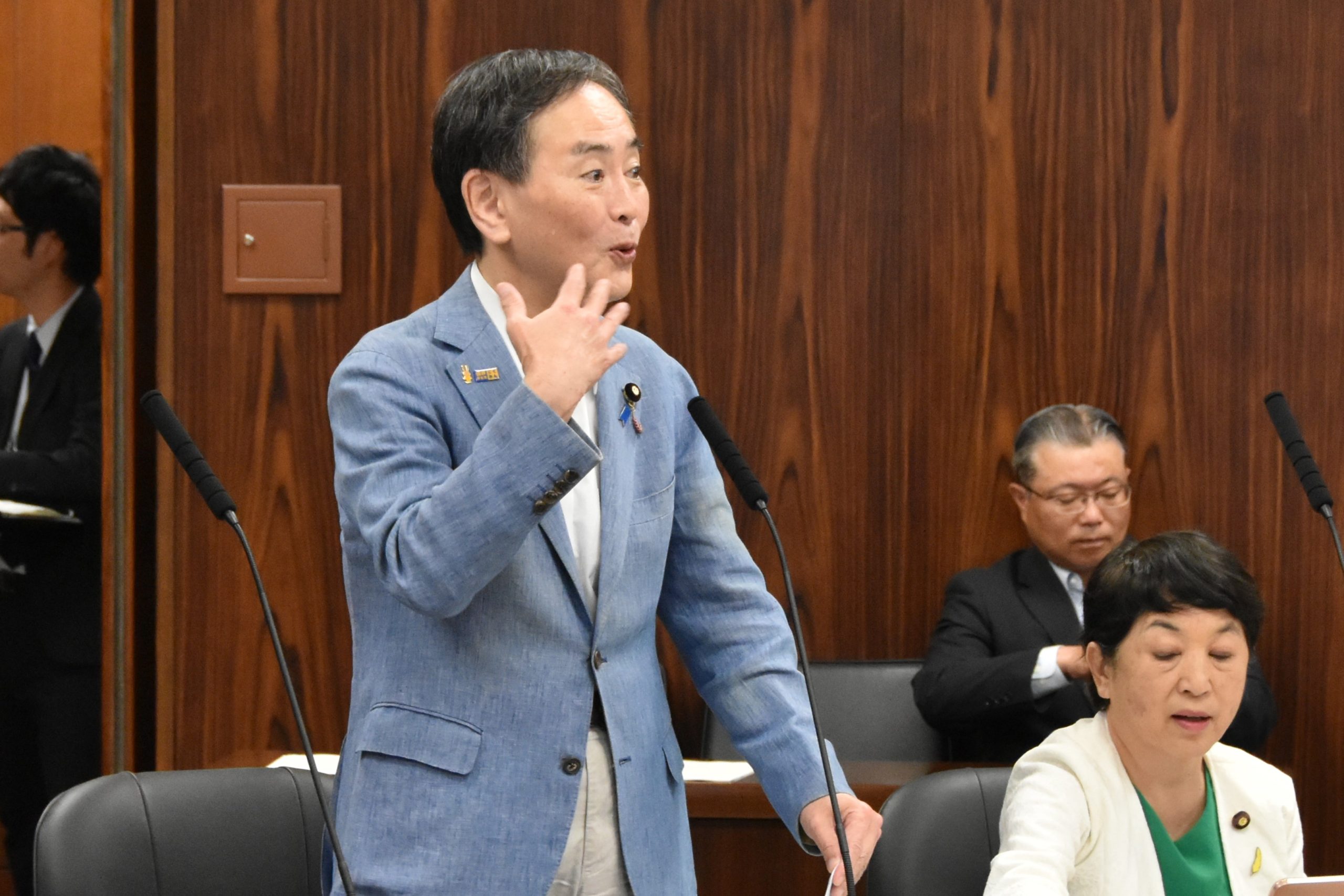 技能実習制度の是正を提言～参議院法務委員会～