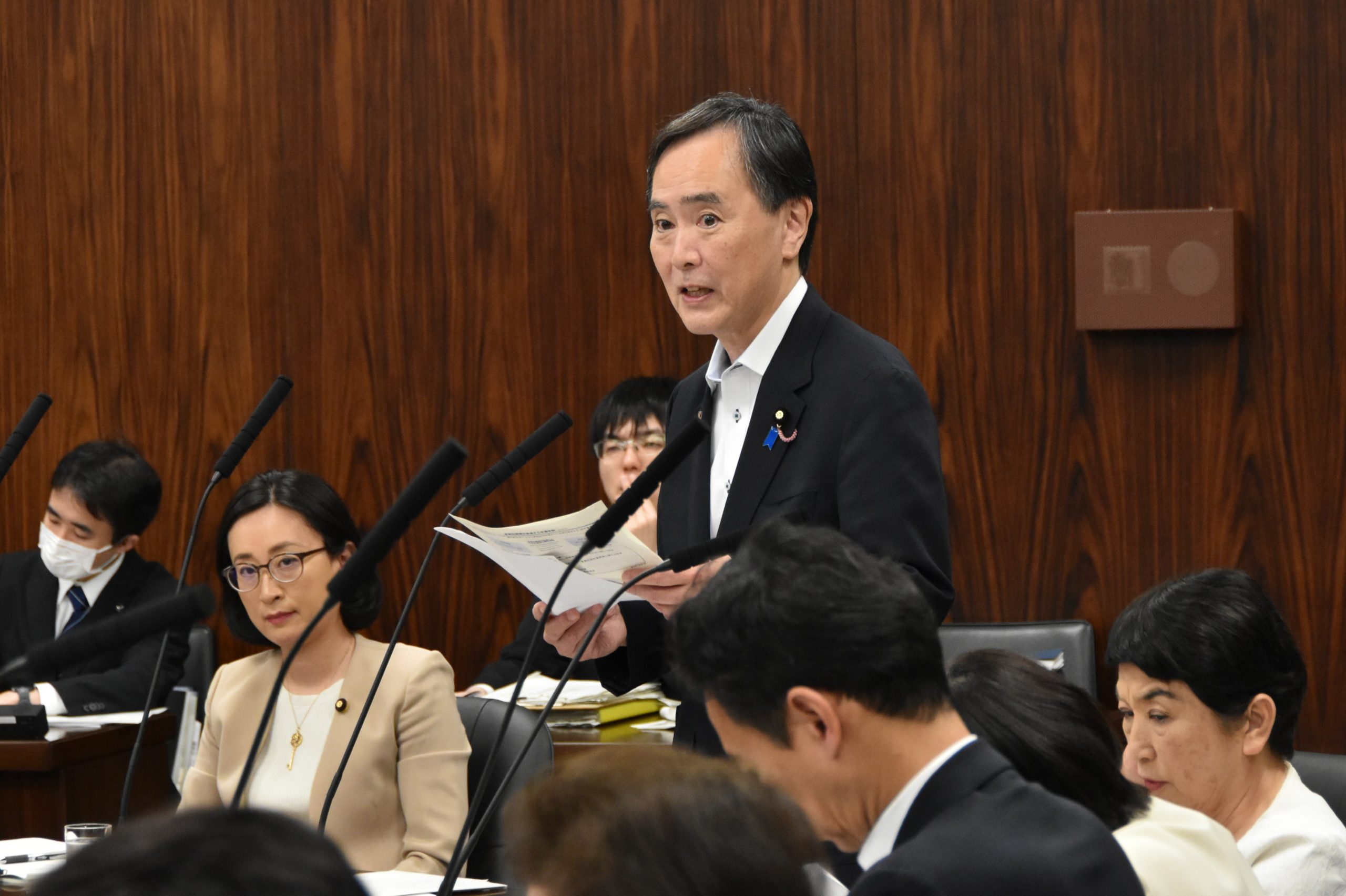 譲渡担保法制の整備に質疑～参議院法務委員会～