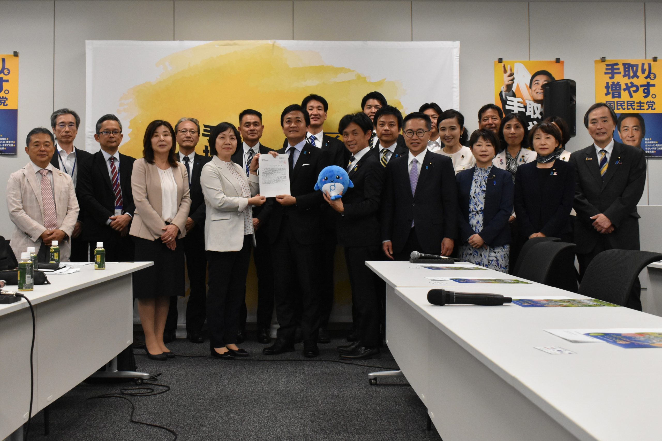 労働者福祉中央協議会より政策・制度に関する要請を受領