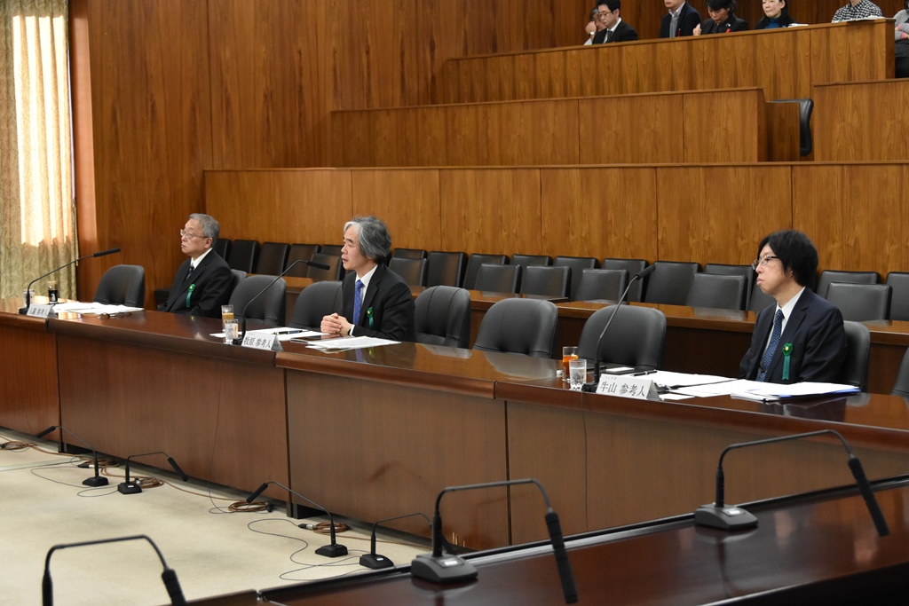 大災害発生後、住民相談に速やかに対応できる行政窓口の整備について参考人質疑～行監視委員会～