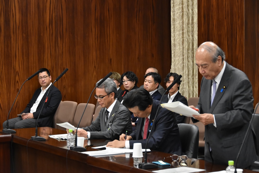 保護司制度の現状と課題への対応について提言～参議院法務委員会～