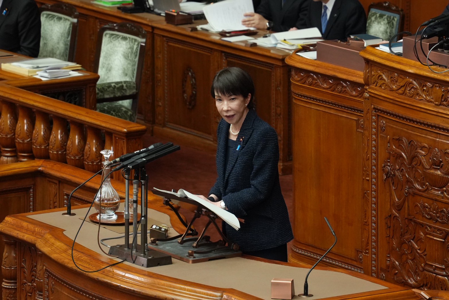 高市総理の施政方針演説に対して代表質問―参議院本会議―