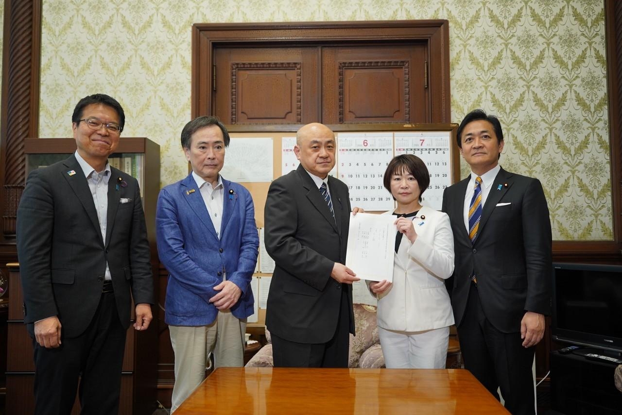 「カスハラ対策法案」を参議院に再提出