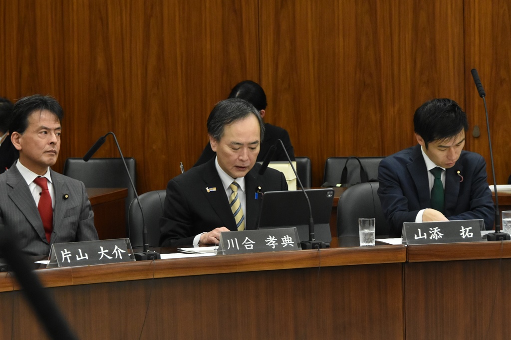 「憲法に対する考え方について意見表明」 ～参議院憲法審査会～