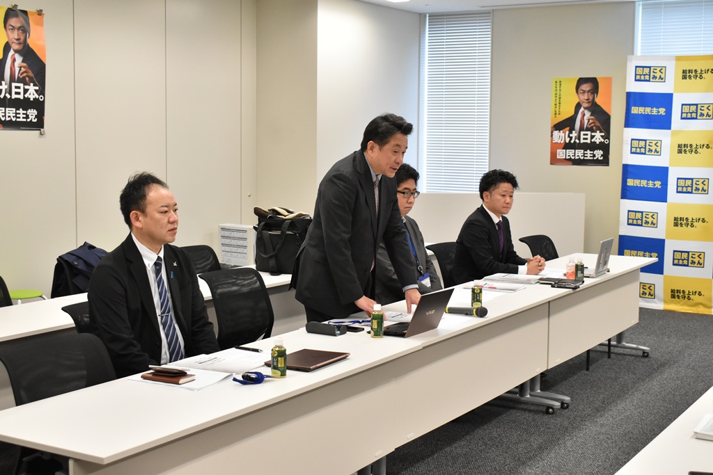 ＵＡゼンセン・フード連合と懇談会開催～国民民主党～