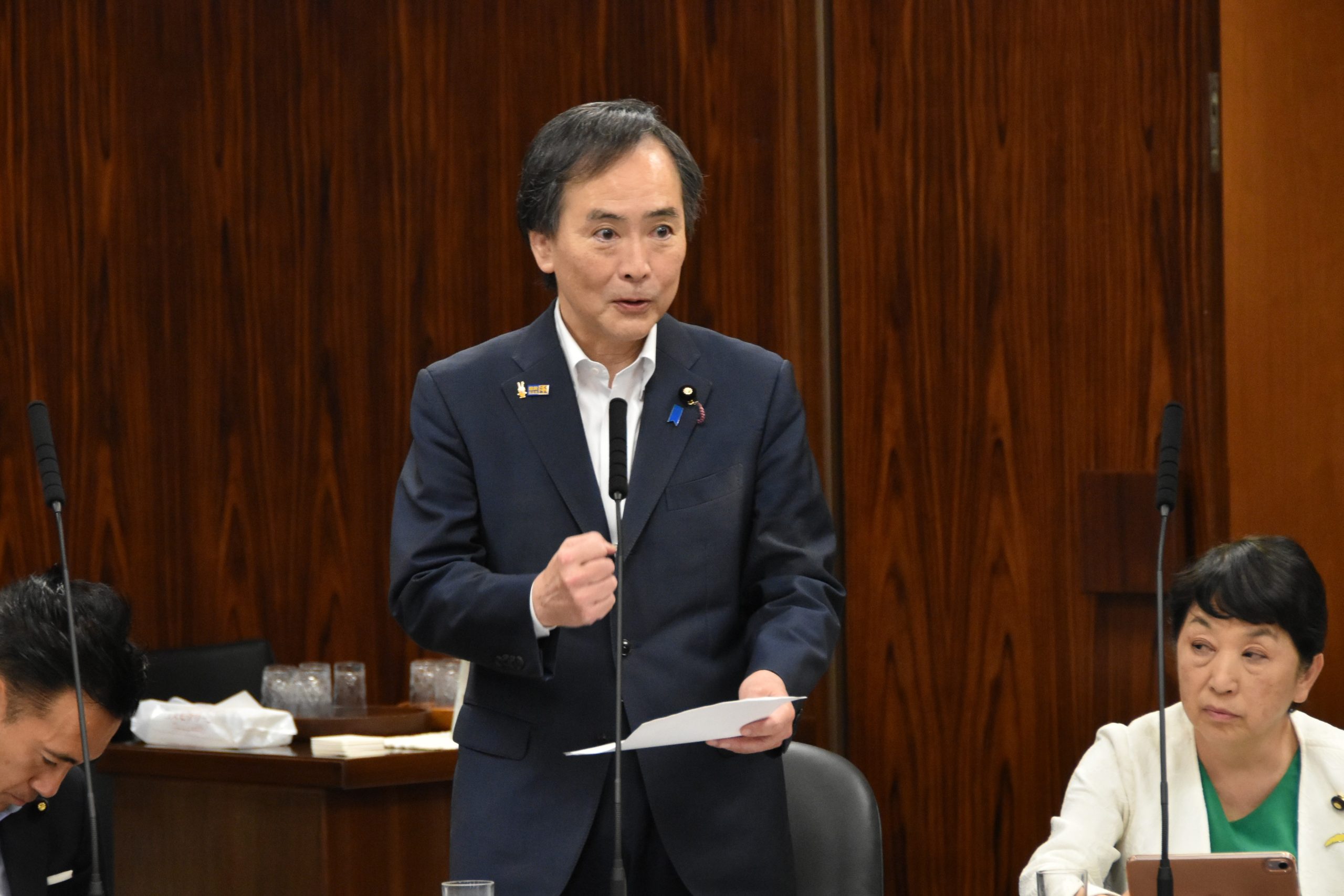 黙秘権の整理や証拠閲覧環境の整備を政府に質す～参議院法務委員会～