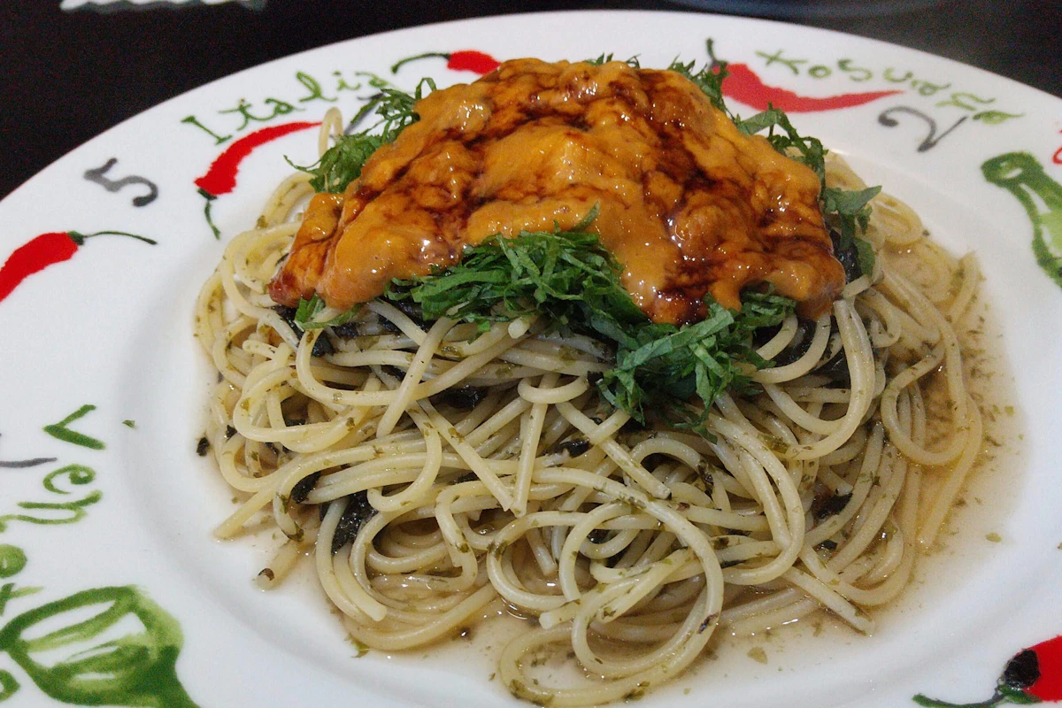 生うにパスタをカフェ・バーCHIC(カフェ・バーシック)で食べた