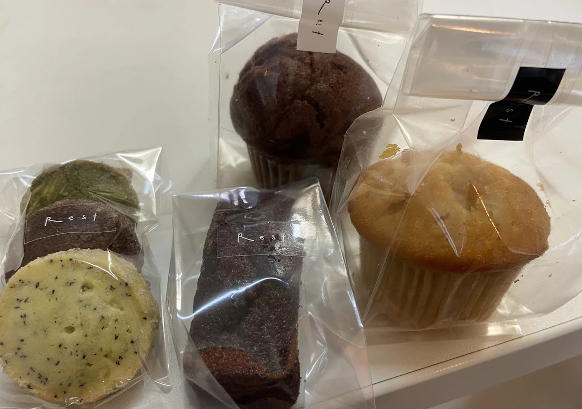 五島列島 福江島に新しくできたRestで焼菓子を購入した