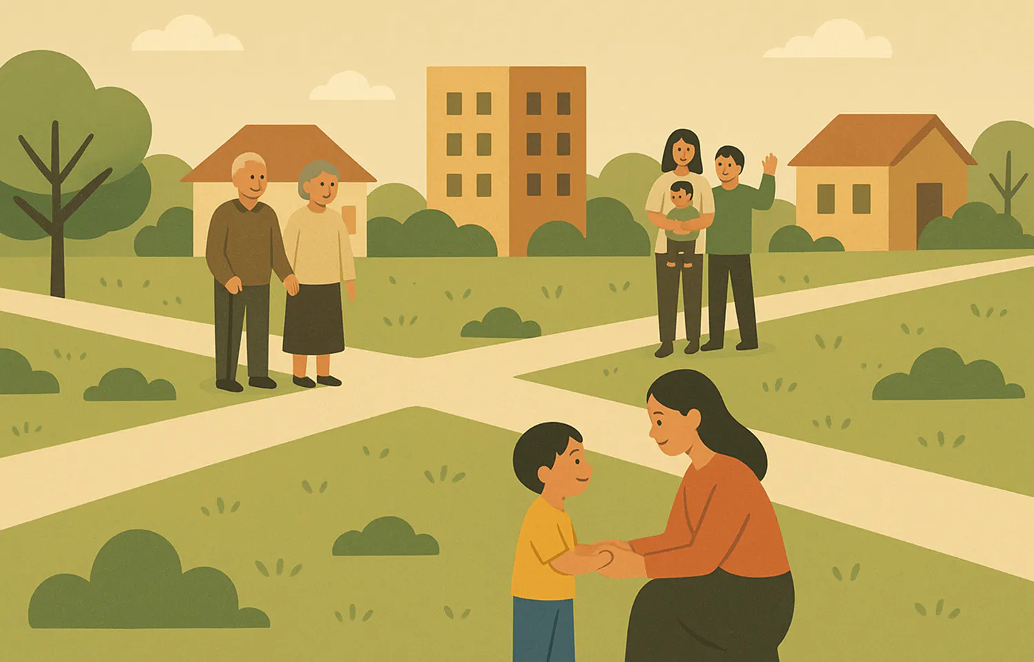 2.地域コミュニティと親子関係の“交差点“