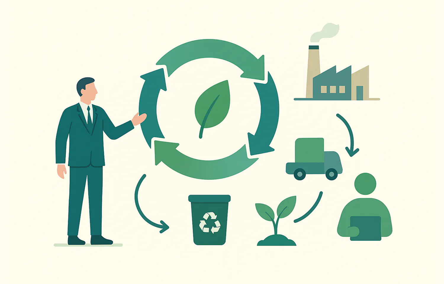 6.循環型デザインを経営に統合するためのステップ