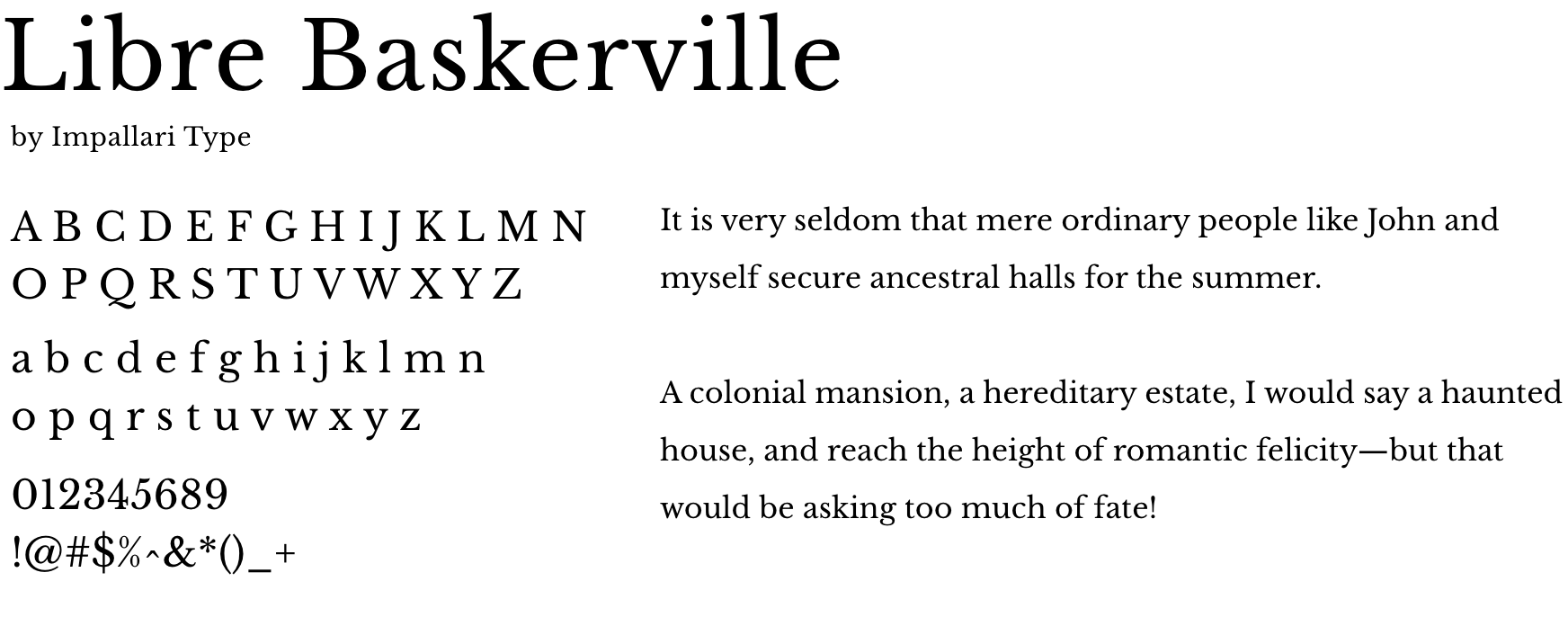 Type face of TEGAMIDERA