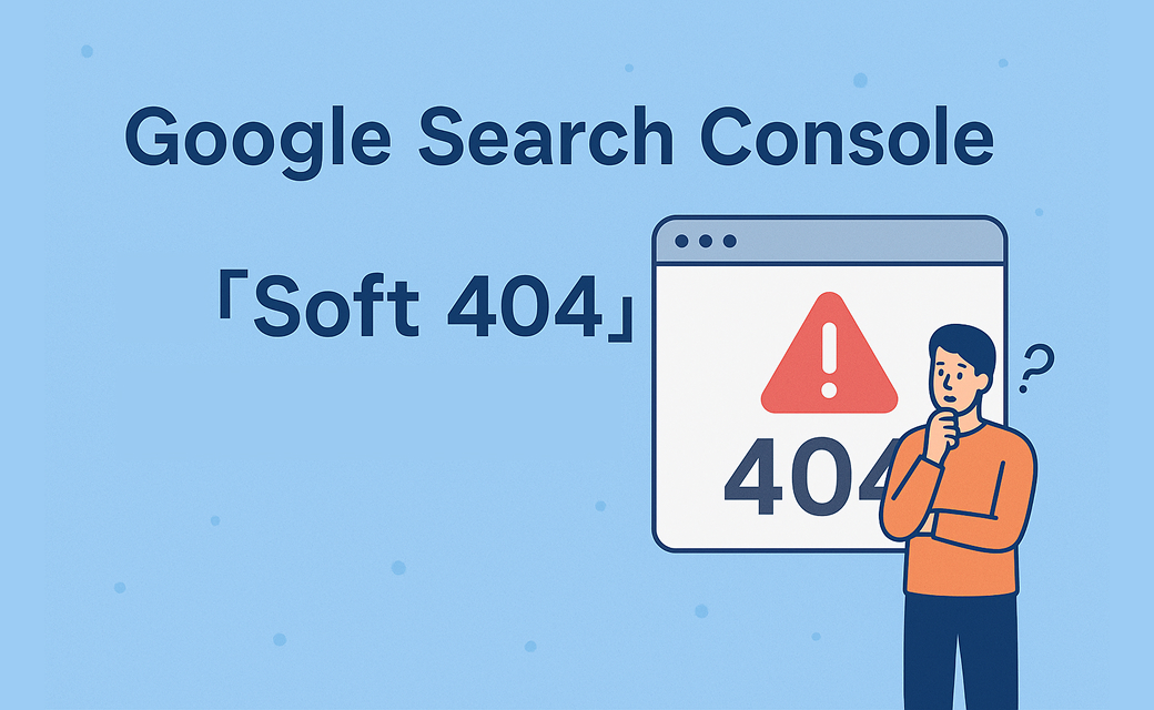 Google Search Consoleのソフト404を解決する | 東京のブランディング
