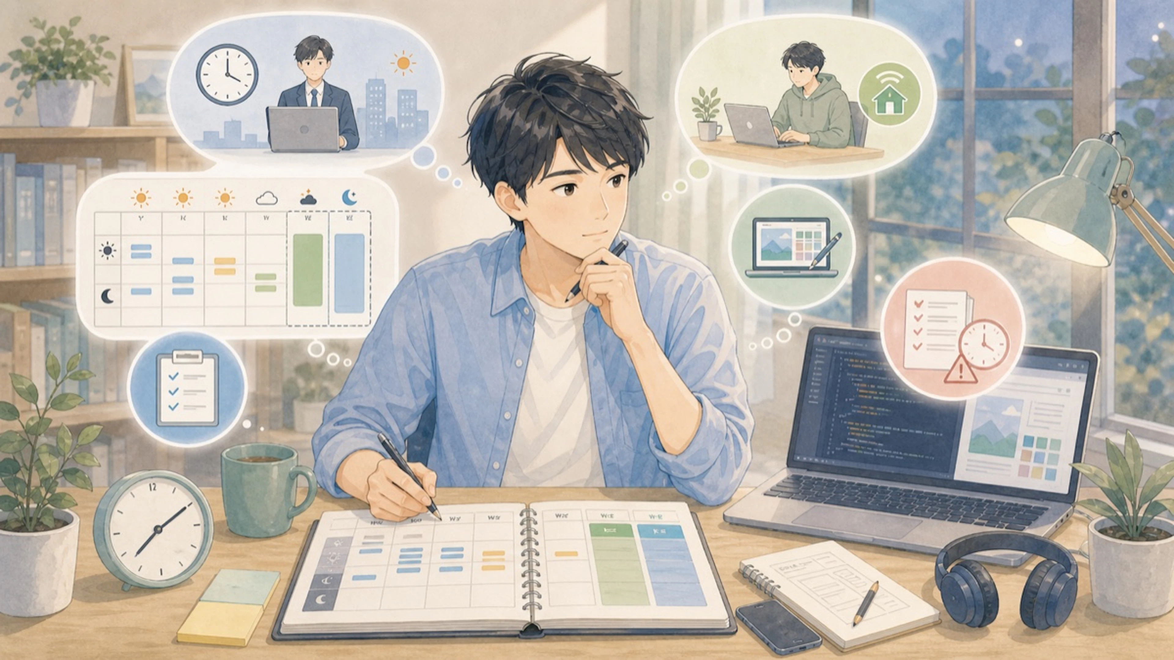 本業があるエンジニアの副業時間術｜会社員が両立しながら案件をこなす進め方