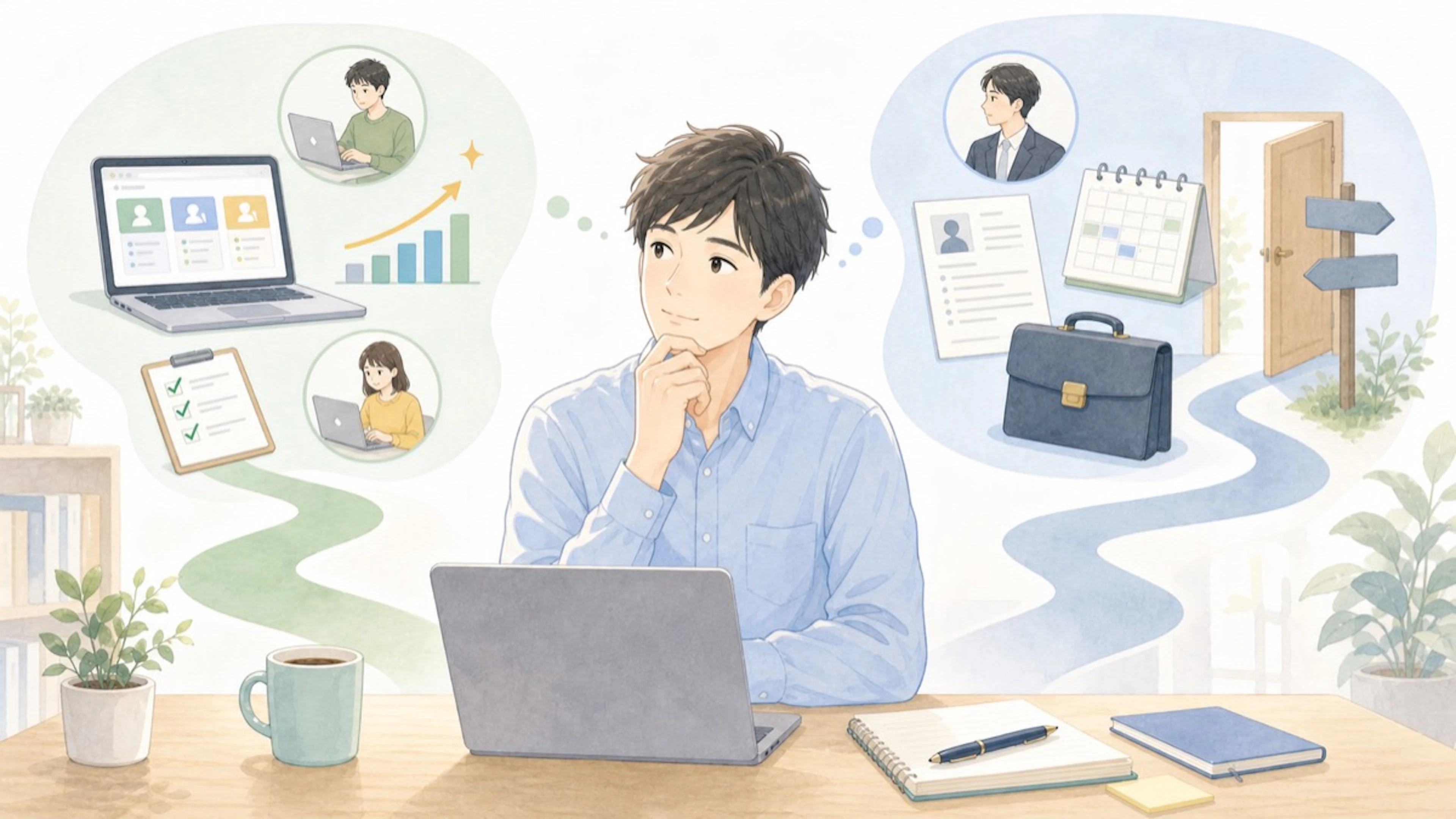 給料を上げる2つの道：副業と転職はどちらが先か｜会社員のための判断基準
