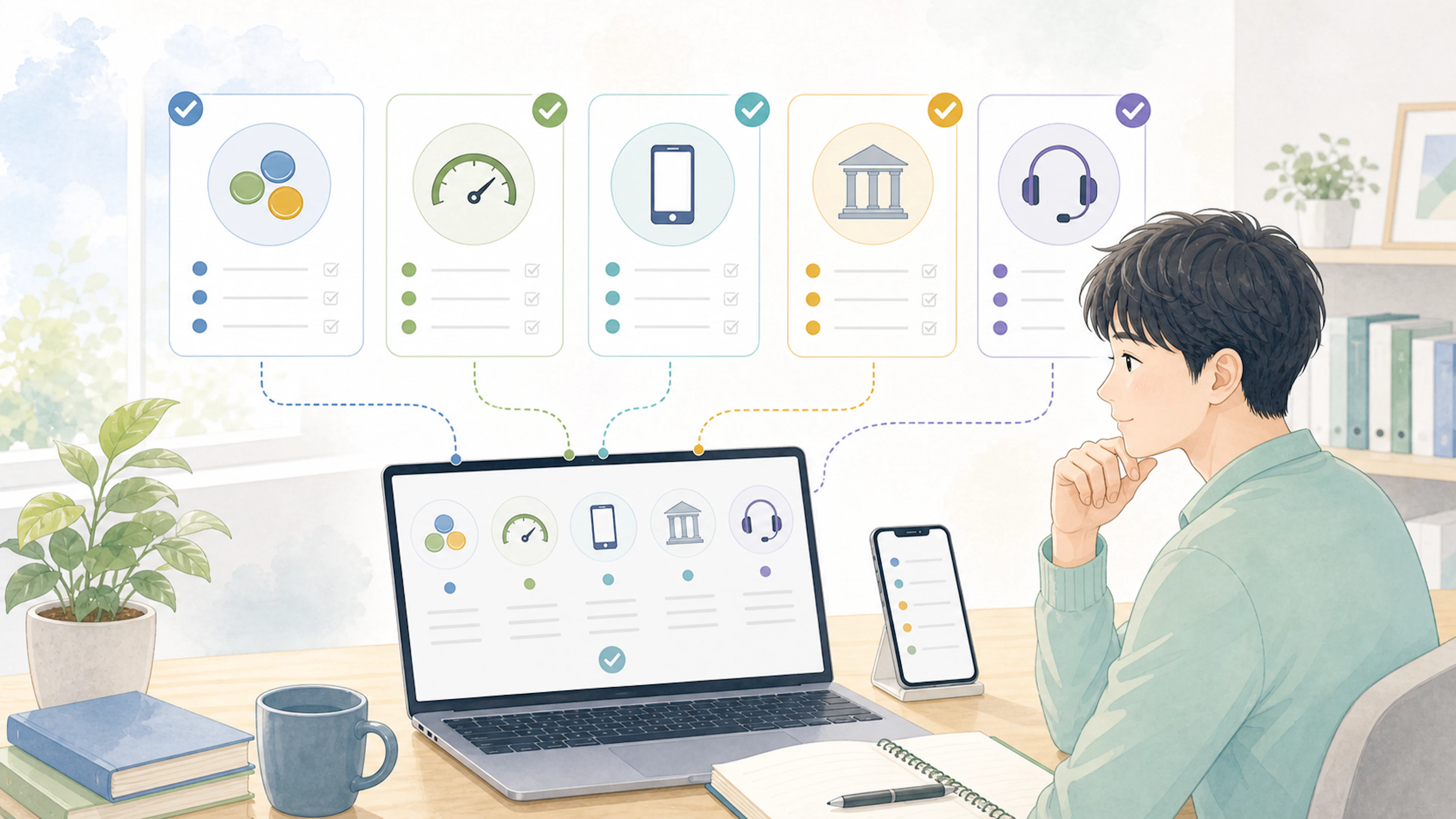 会社員のFX口座の選び方｜最初の1社を決めるときの5つの基準【2026年版】