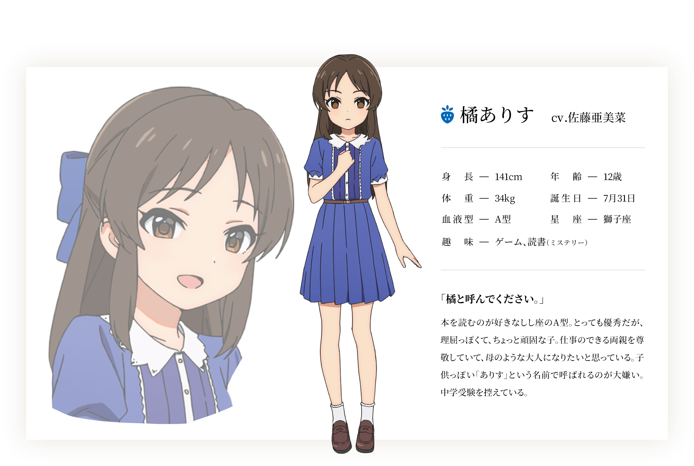 Tachibana Arisu (The Idolm@ster Cinderella Girls U149) Minecraft Skin