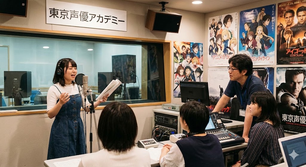 ボイストレーニングを受ける女性のイメージ画像