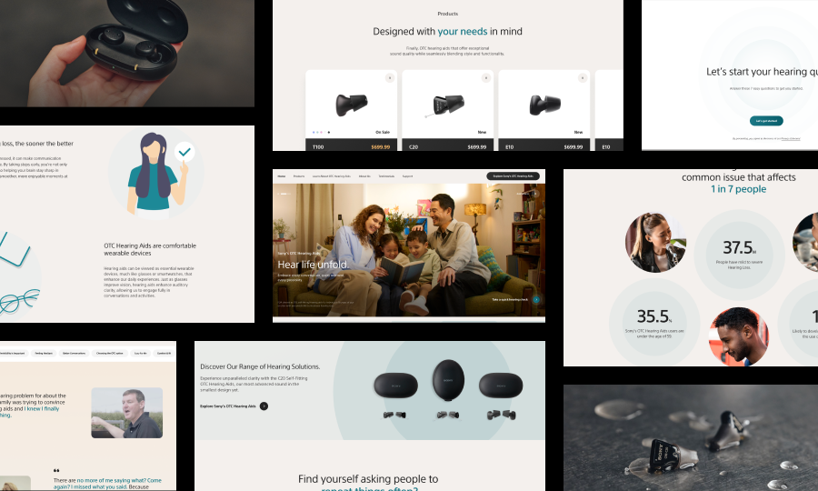 Sony OTC Hearing Aid Official Website