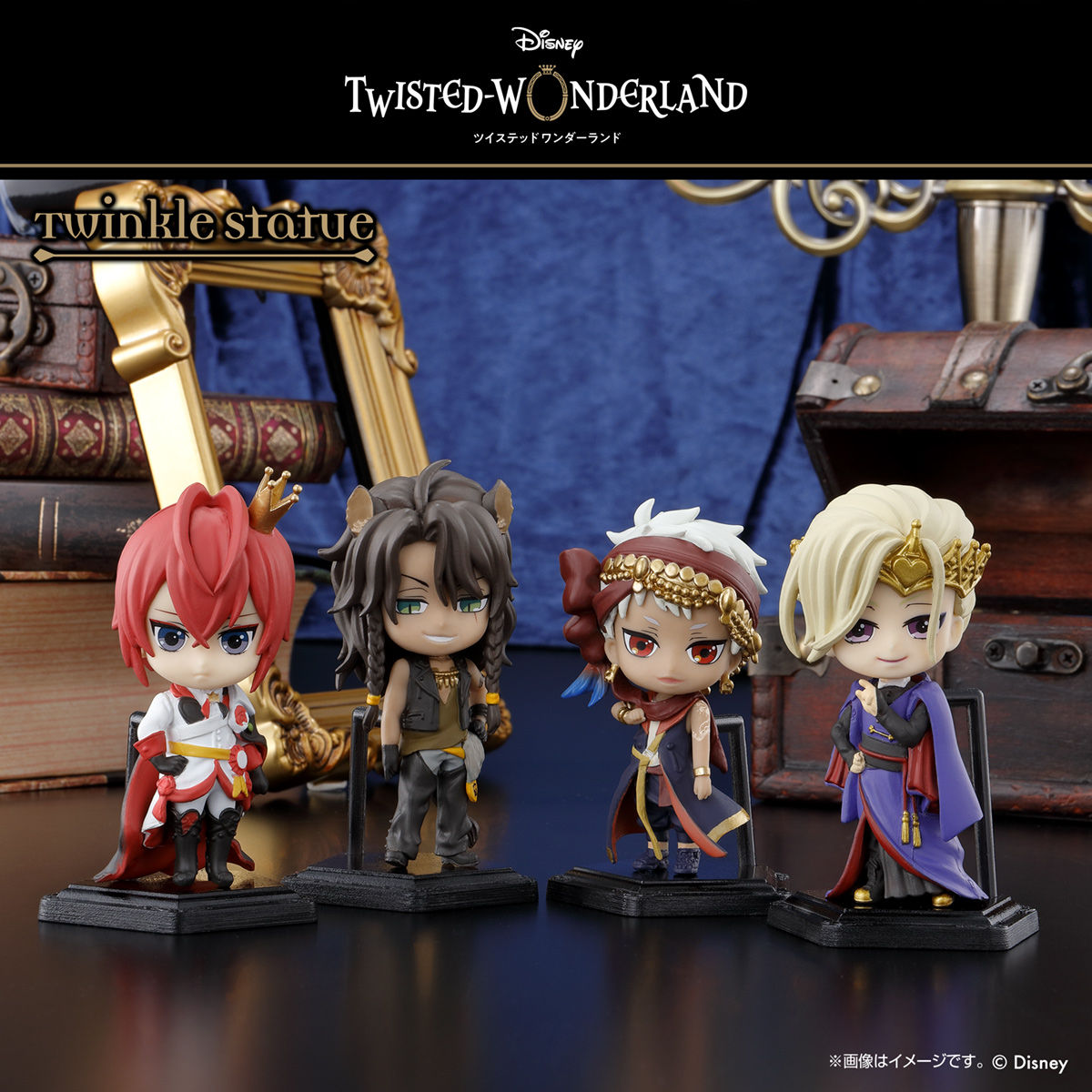 カプセルトイ ディズニー ツイステッドワンダーランド Twinklestatue が21年5月14日 11時よりプレミアムバンダイにて予約開始 おとめぶ
