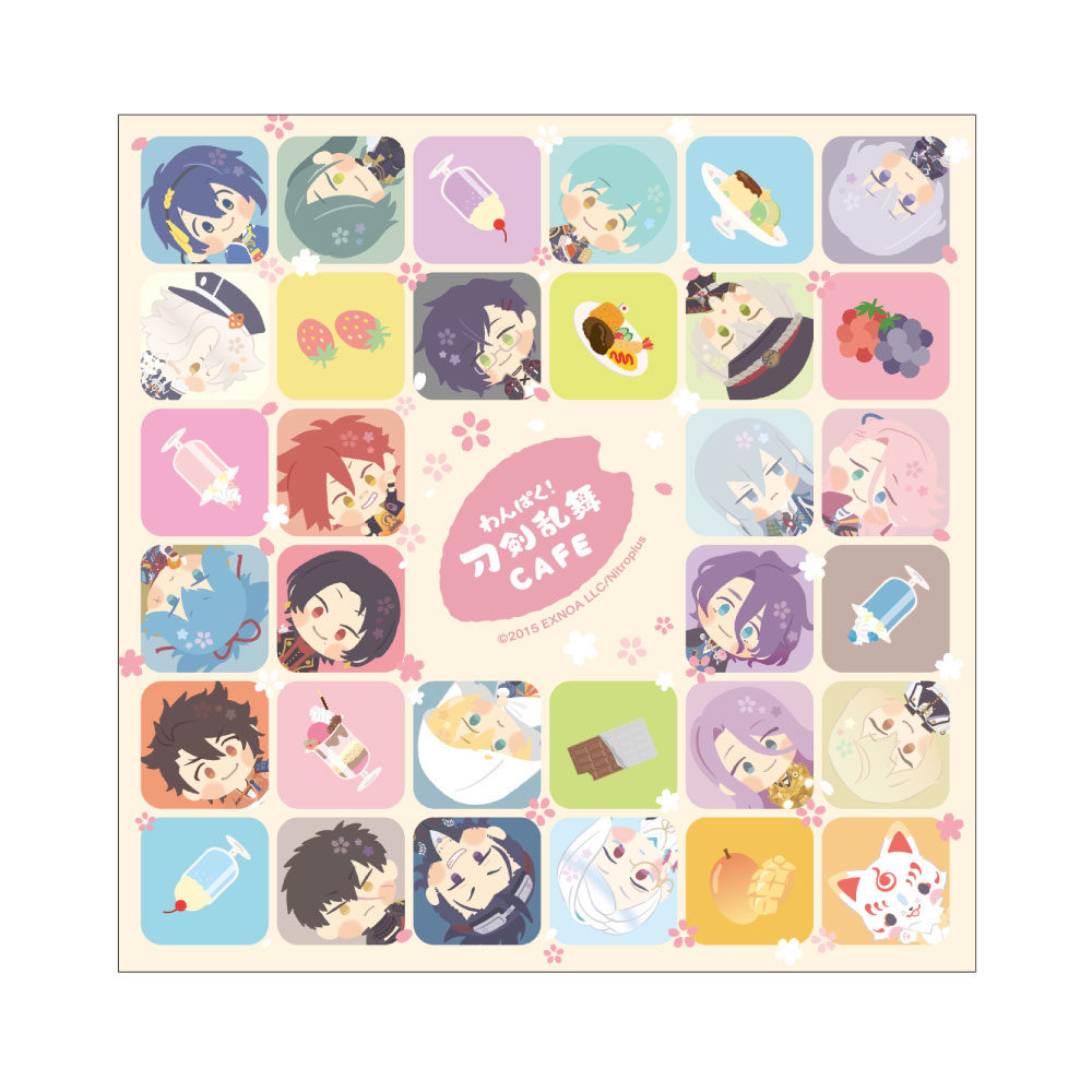 わんぱく 刀剣乱舞cafe にて新商品が4月24日 土 より発売 カフェオリジナルグッズweb通販も同日開始 おとめぶ