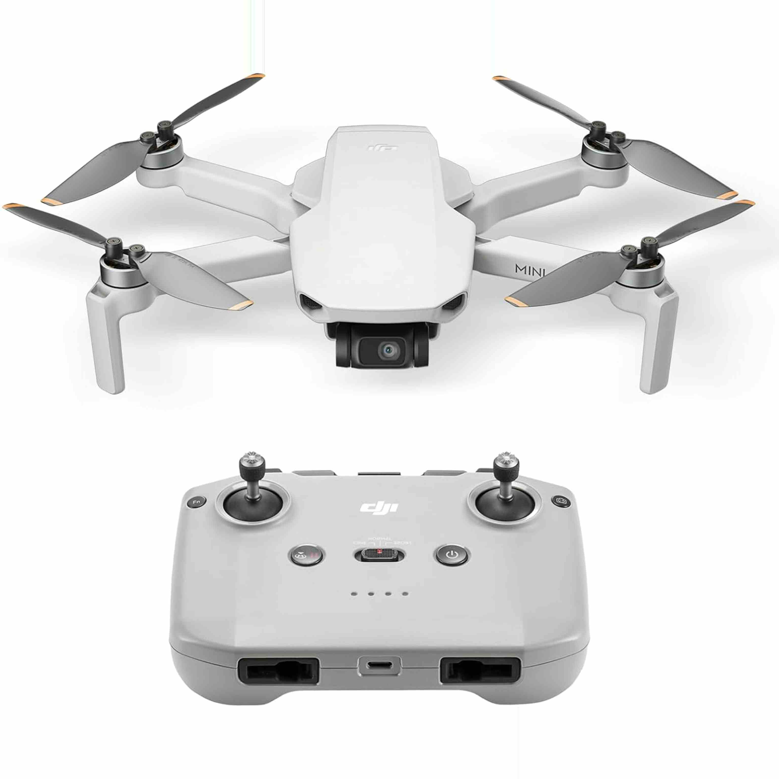 DJI Mini 4K ドローン カメラ付き 4K UHDカメラ搭載ドローン 249 g未満 3軸ジンバル映像ブレ補正 10 kmビデオ伝送 自動帰還 風圧抵抗 飛行時間31分 インテリジェント飛行のサムネイル画像