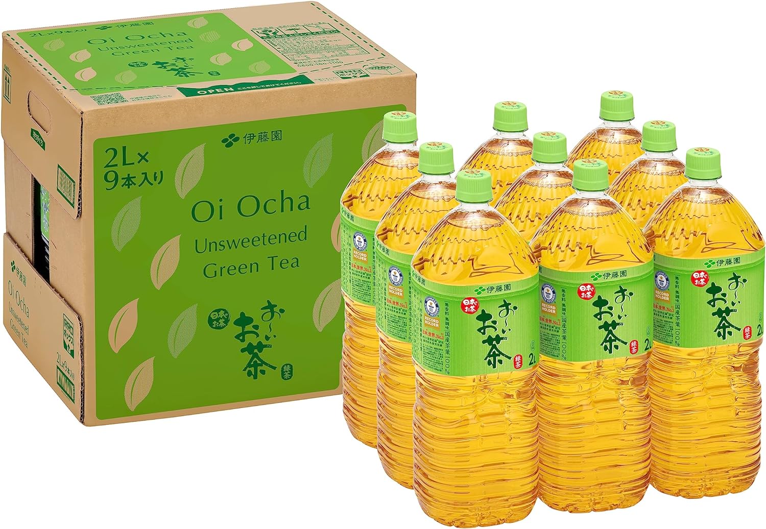 【Amazon.co.jp限定】 伊藤園 RROボックス おーいお茶 緑茶 2L×9本のサムネイル画像