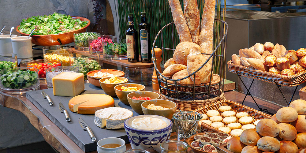 三井ガーデンホテル神宮外苑の杜朝食ビュッフェ