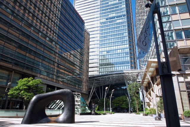 東京ミッドタウンビル遊び場