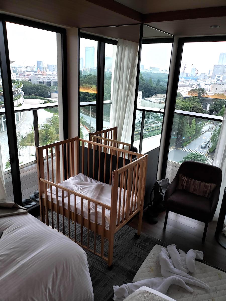 三井ガーデンホテル神宮外苑の杜のベビーベッド