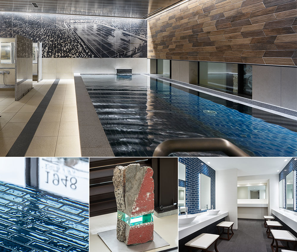 三井ガーデンホテル神宮外苑の杜の温泉、大浴場