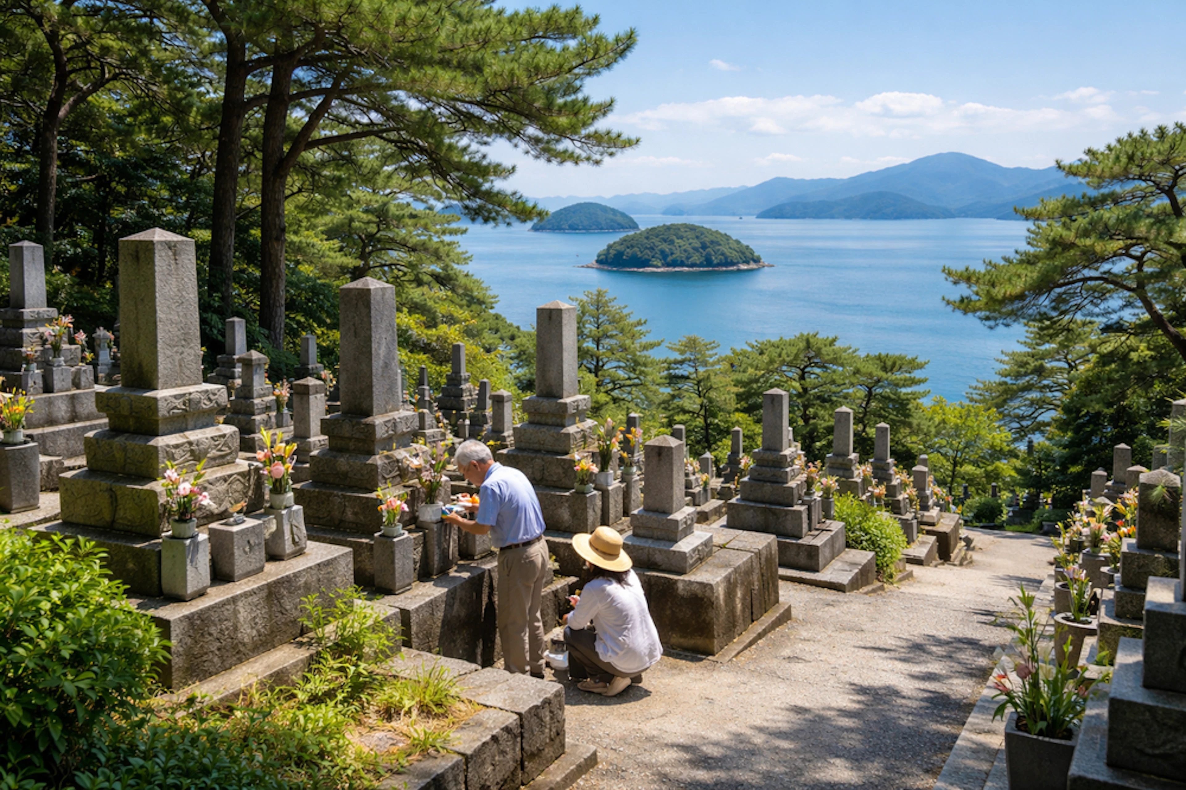 愛媛県で墓じまいをするには？改葬件数の推移・手続き・費用を解説