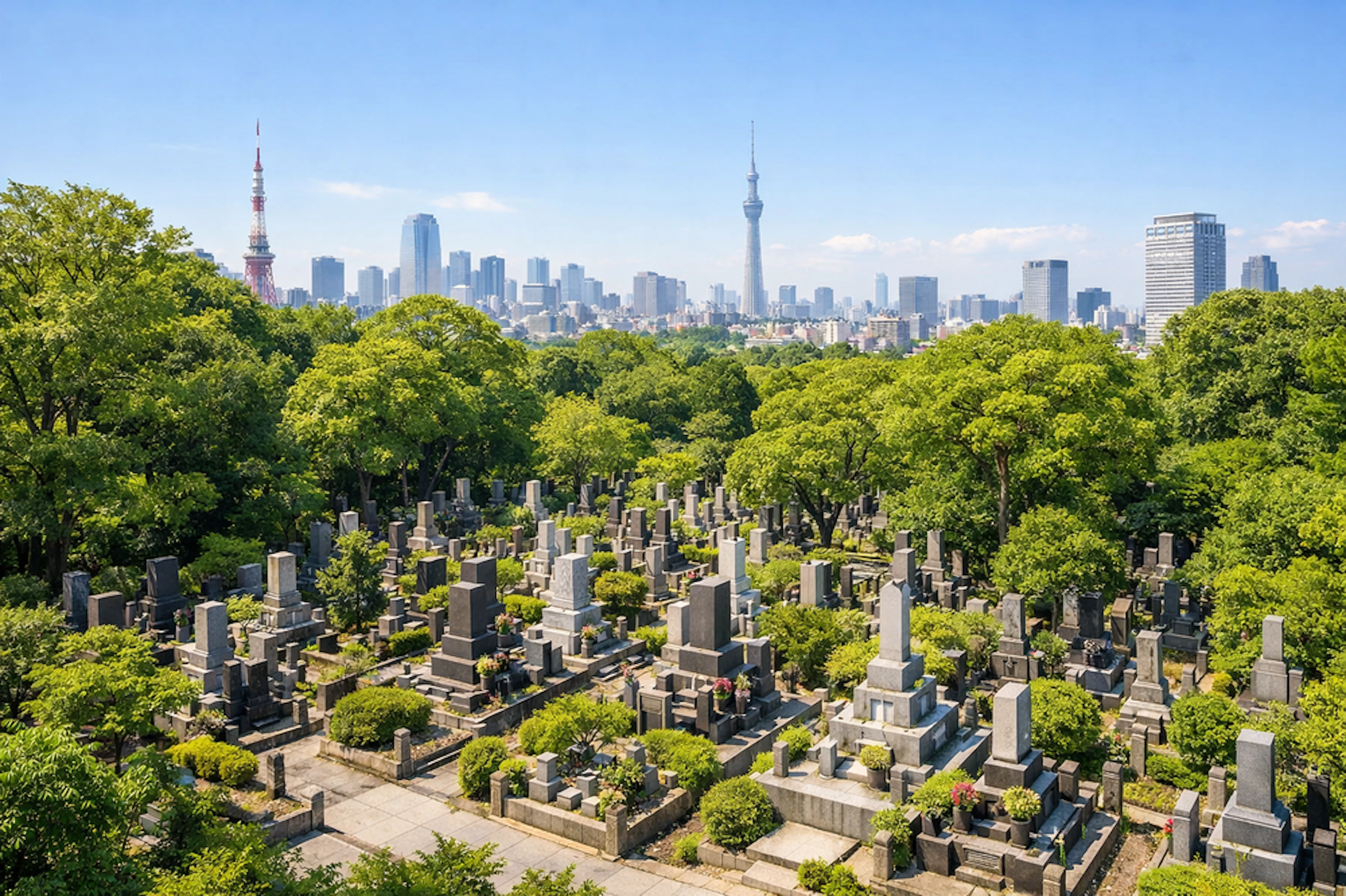 東京都で墓じまいをするには？改葬件数の推移・手続き・費用を解説