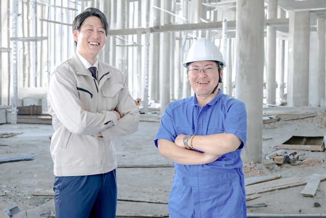 施工管理の男性