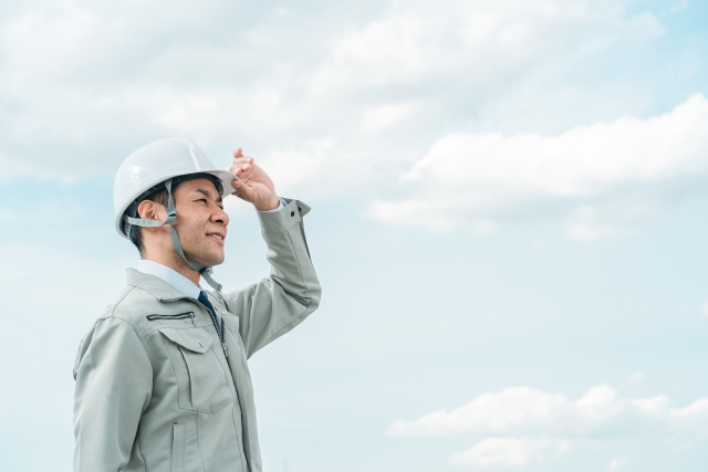 施工管理の男性