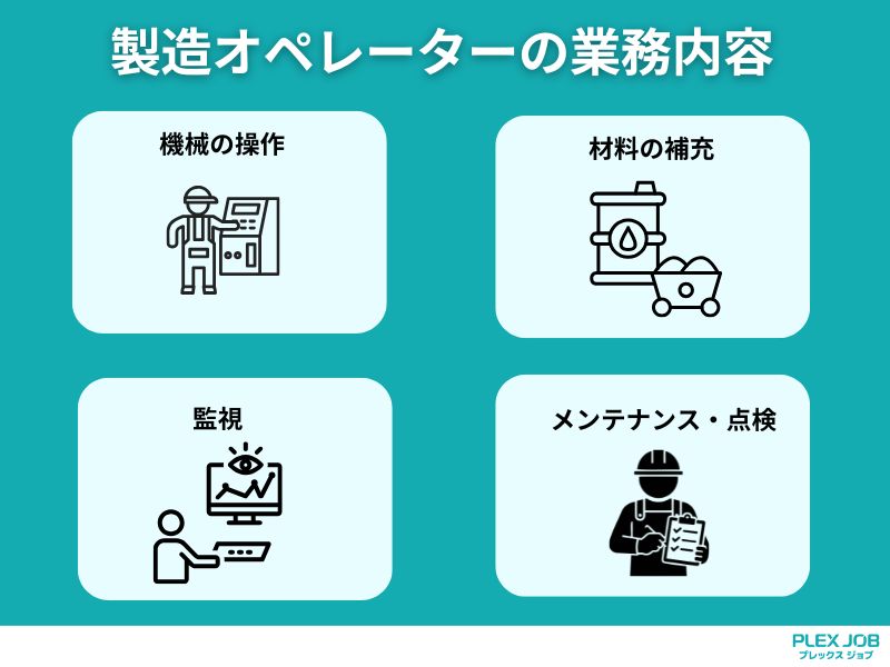 製造オペレーターの業務内容