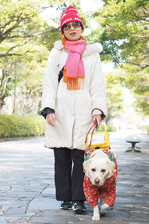 スタートライン：野上さん＆ミーナ｜日本盲導犬協会