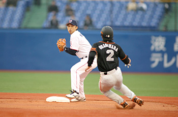 東京ヤクルトスワローズ 宮本 慎也さん 東京ヤクルトスワローズ 宮本 慎也さん