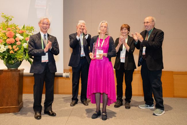 Picture of Board members and Christine Baroni-Pretsch, winner of the 2026 IGDF Ken Lord Award