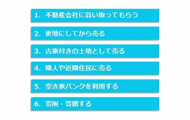 田舎の空き家が売れなかった場合の対処法