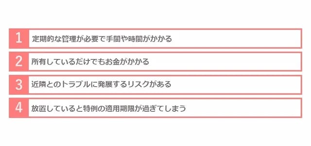 空き家をすぐに売却したほうがいい理由