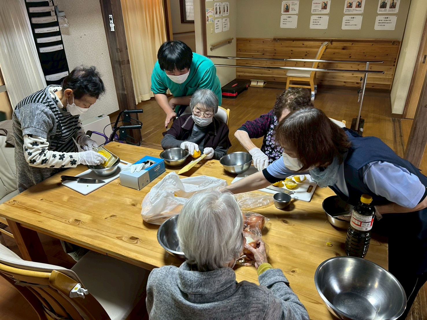 ゆずダレづくり🍊調理クラブ