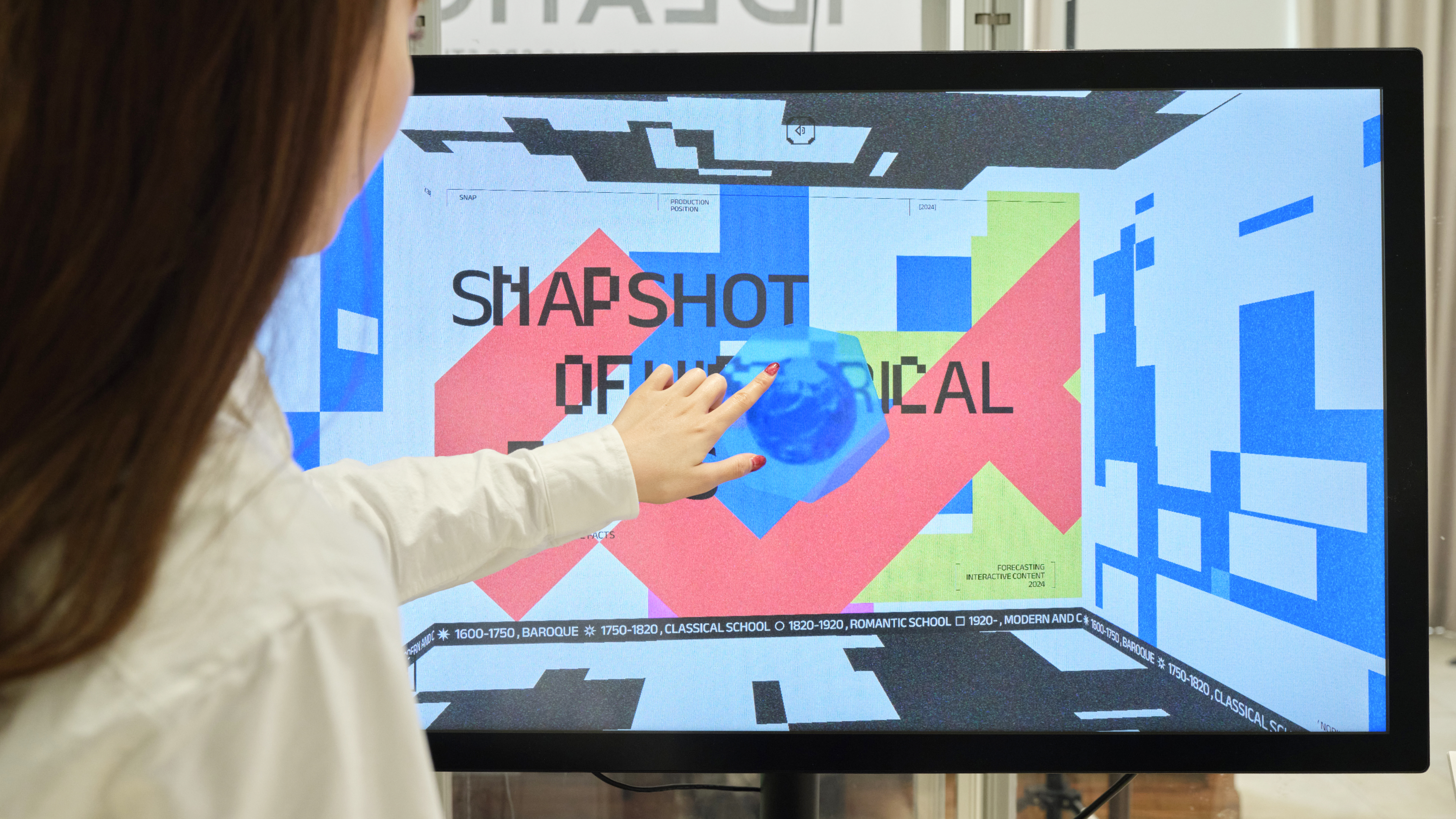 Snapshot of Historical Factsを表示したモニターの画像