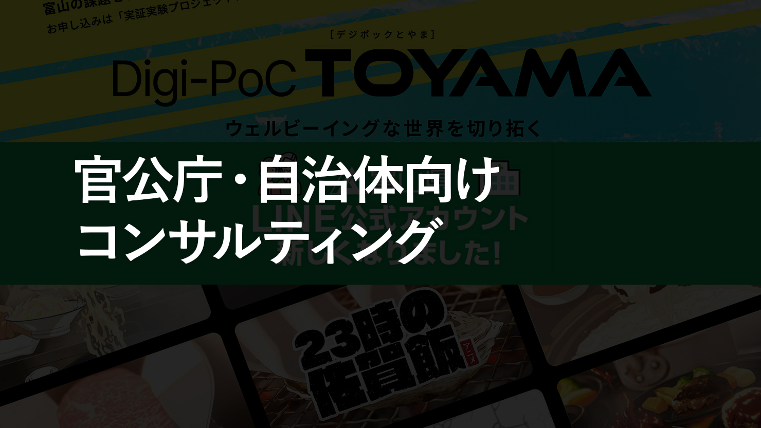 官公庁・自治体向けコンサルティング