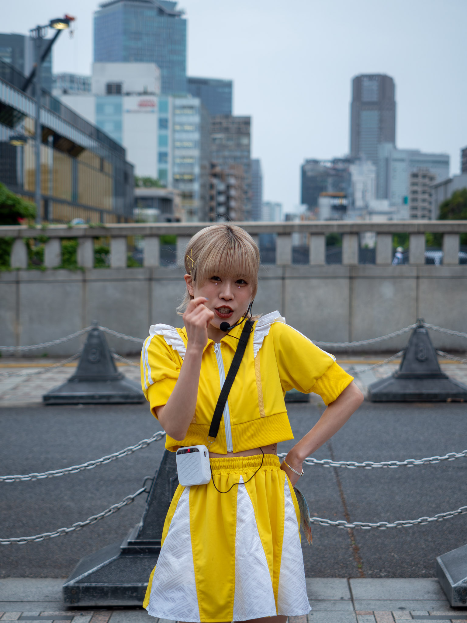 2023.04.14  路上ライブ＠原宿駅前 レッスントゥミー 4枚目