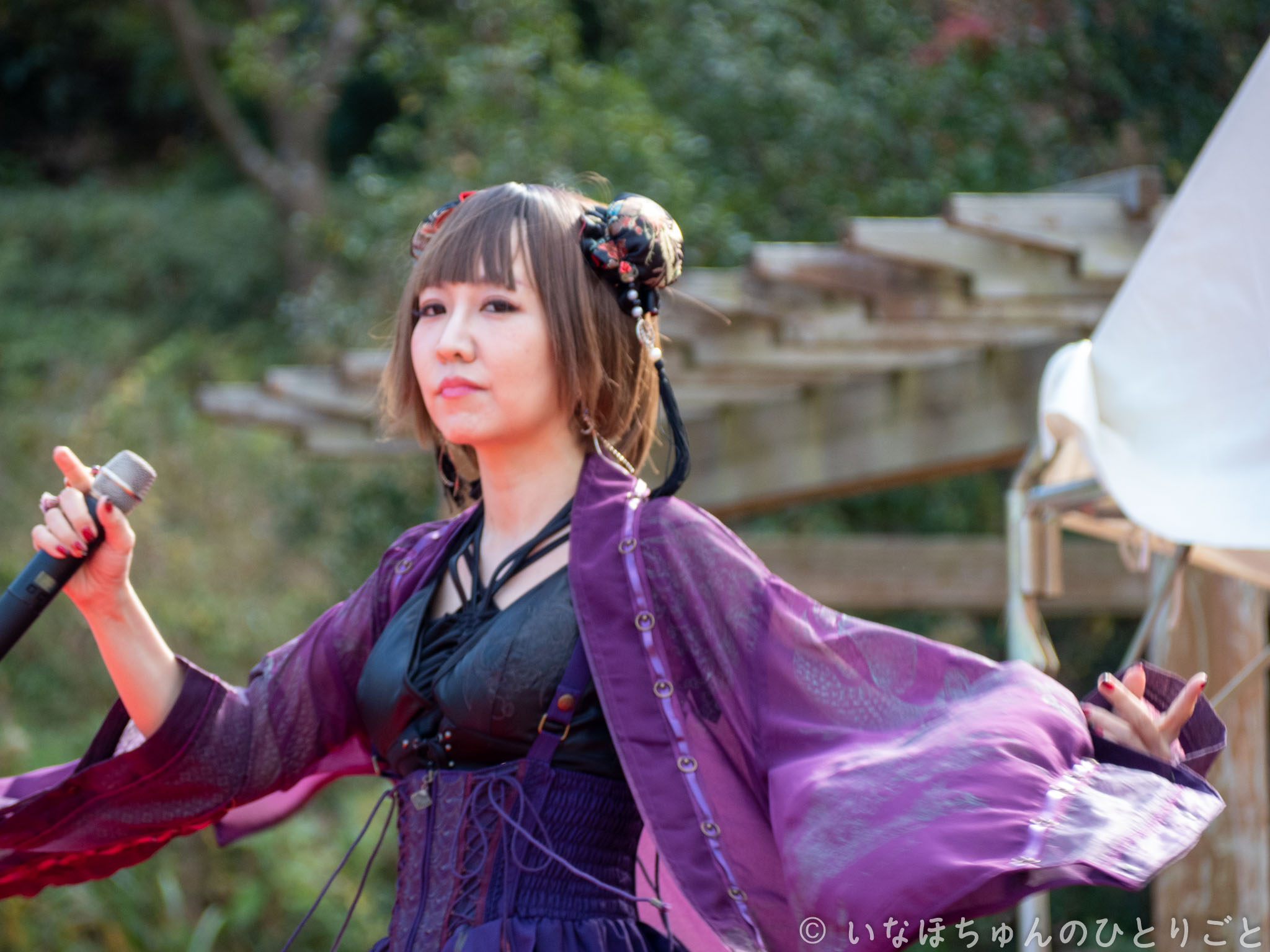 2020.11.22 食の祭典 フリーライブ＠生田緑地 yucat 3枚目