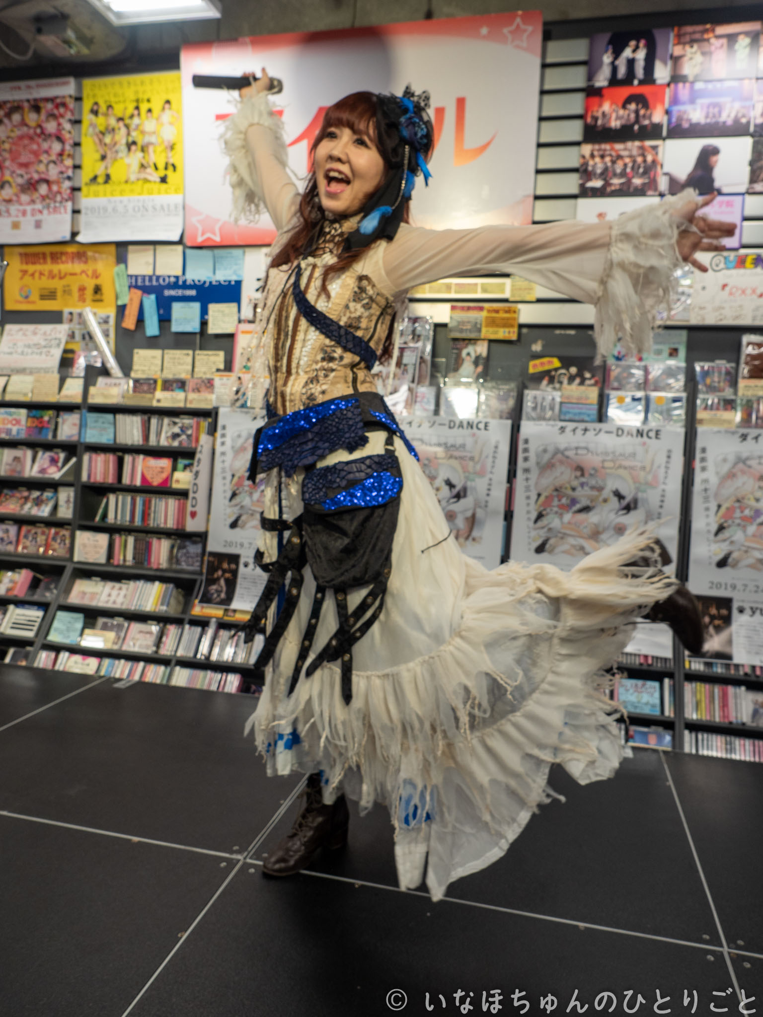 2019.07.24 「ダイナソーDANCE」リリース記念インストアイベント＠タワーレコード川崎店 より yucat